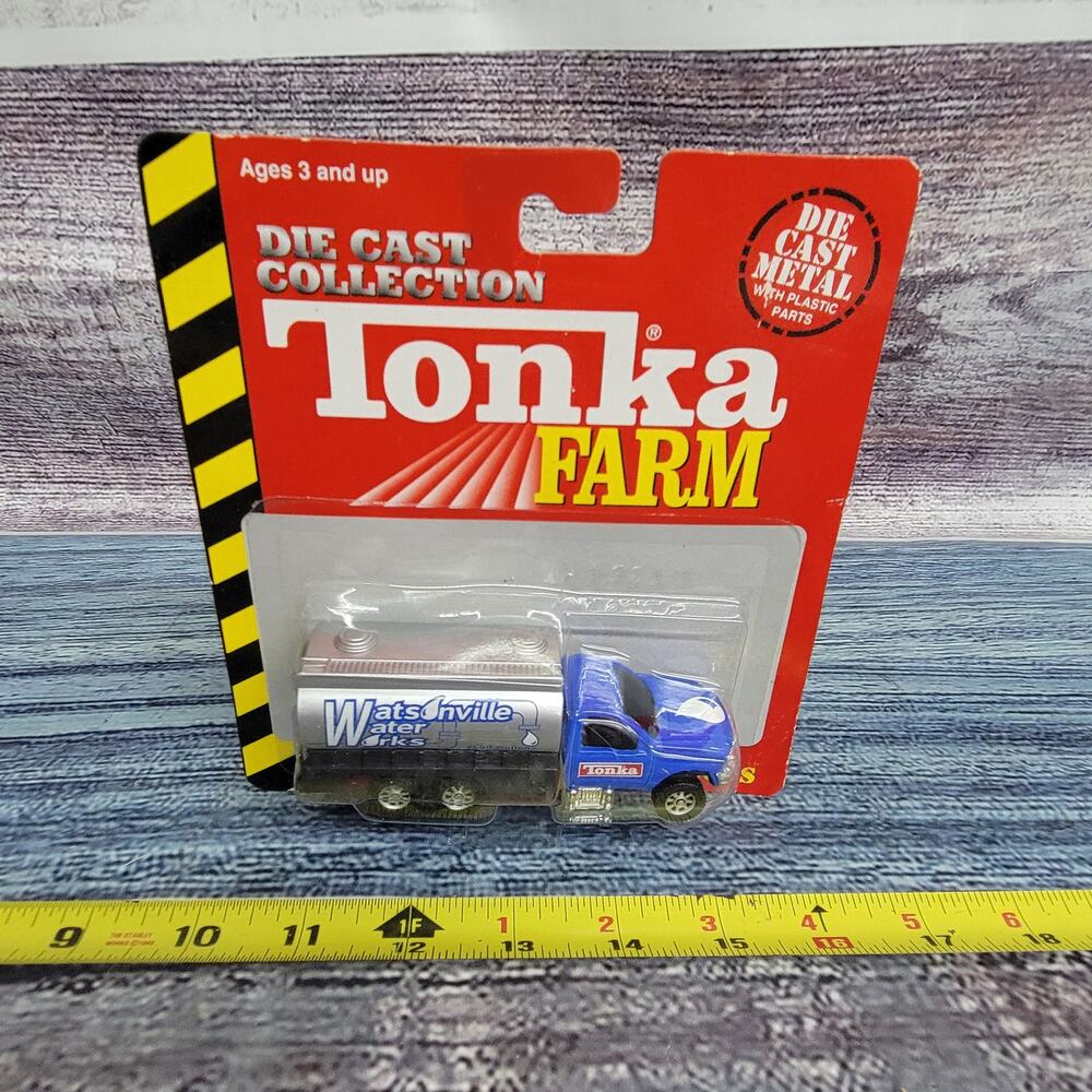 Tonka Farm Maisto diecast/plastic WatsonVille water works tanker truck sealed